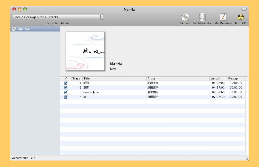 can audacity for mac convert and burn cds from mp4 files/